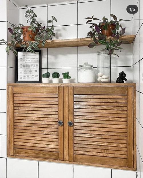 Жалюзийные дверцы в российских ванных комнатах - давно не редкость. 05