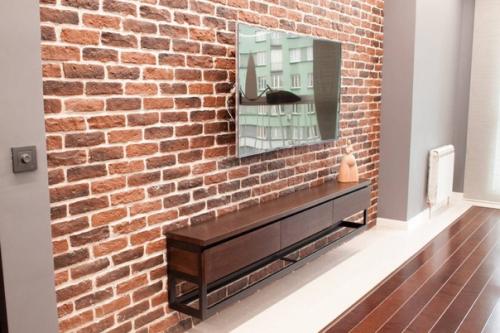 Занятное решение для интерьера в индустриальном стиле в минской квартире. 02