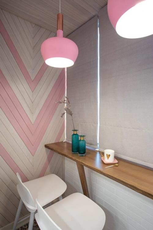 Дизайн кухни гостиной с присоединённой лоджией специфичненько. 04