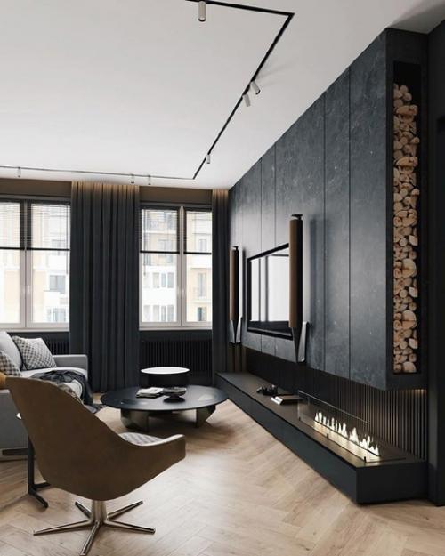 Стильный интерьер квартиры. 06