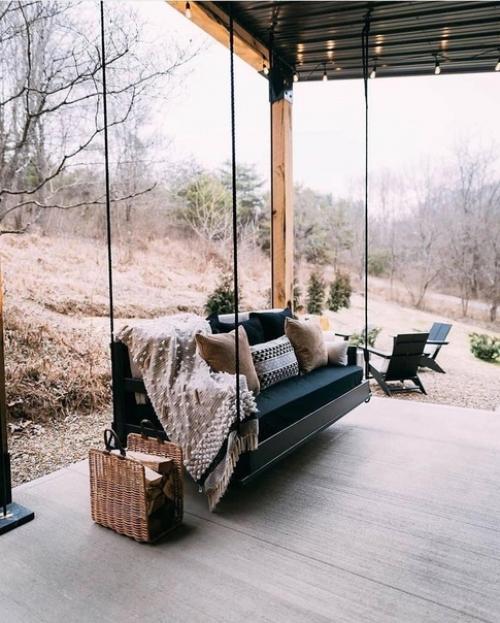 Лаконичный интерьер небольшого загородного дома. 01