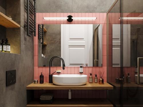 Проект студии с просторной гардеробной для молодой пары. 07