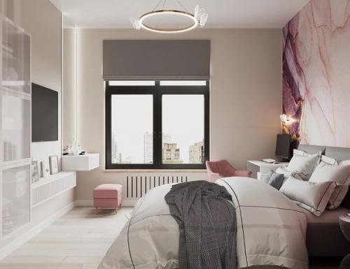 Очень интересный интерьер небольшой квартиры. 04