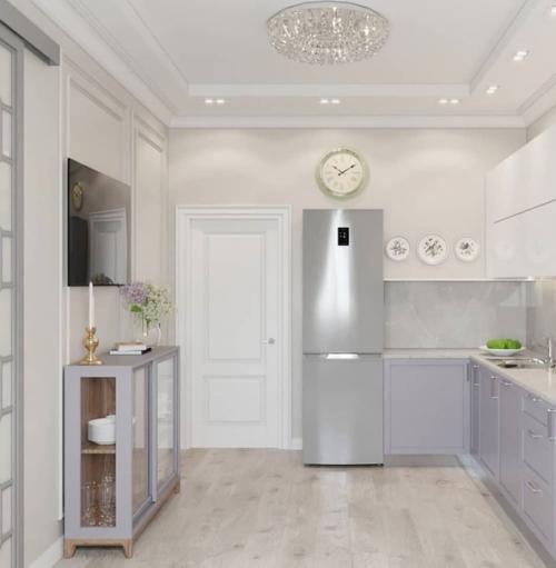 Двухкомнатная квартира в стиле современной классики. 08