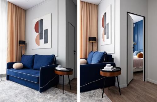 Интерьер 1-комнатной квартиры 35, 5 кв. 05