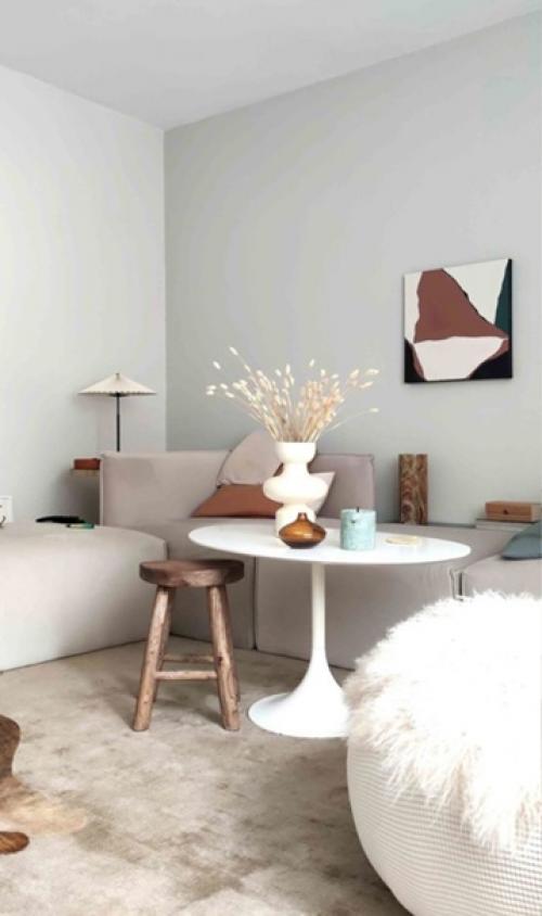 Скандинавский дизайн интерьера в красивых и светлых оттенках. 08
