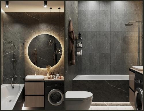 Очень интересный интерьер небольшой квартиры. 08