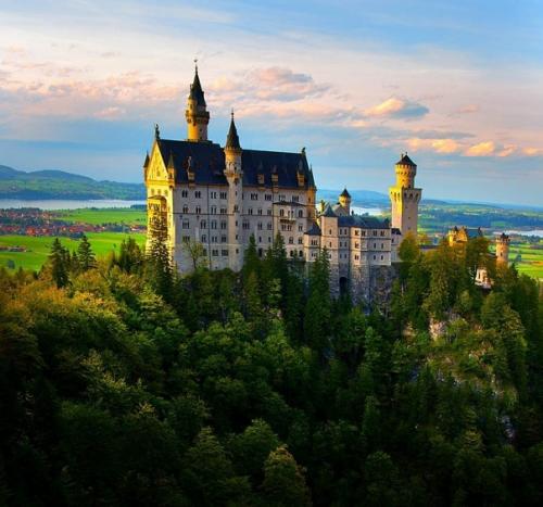 Замок нойшванштайн (Neuschwanstein Castle). 03