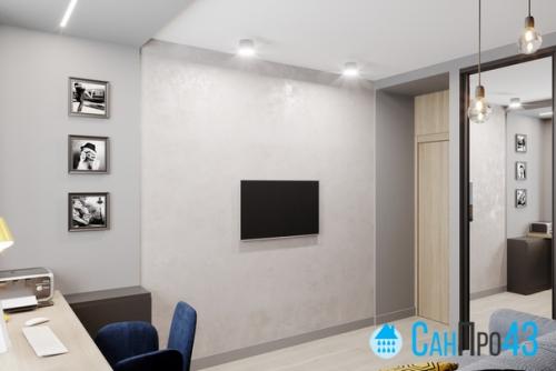 Разработали дизайн - проект спальни площадью 10 кв. 05