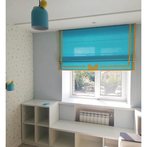 Римские шторы в интерьере. 05