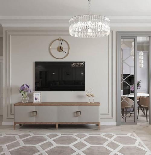 Двухкомнатная квартира в стиле современной классики. 06