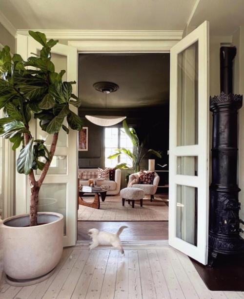 Темой этого дома является природа, за цветовую основу которого был взят зелёный и коричневый цвета. 04