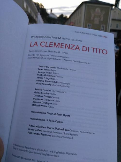 Милосердие тита.  Моцарт. 07