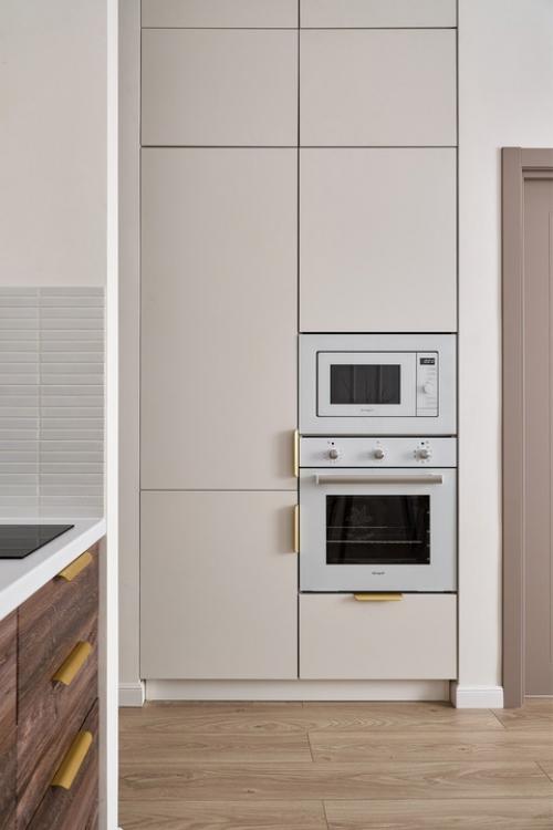 Интерьер однокомнатной квартиры 34, 5 кв. 03