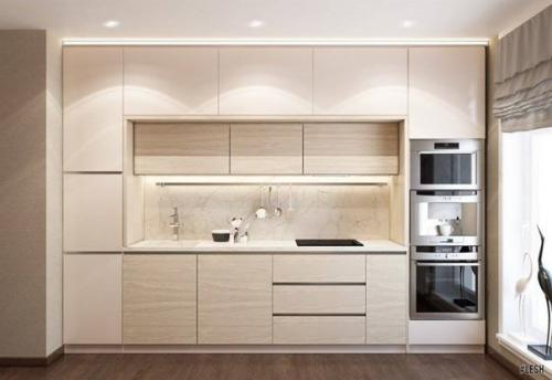 Квартира спокойной и безмятежной получилась.  