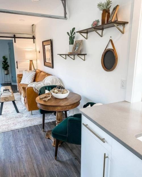 Лаконичный интерьер небольшого загородного дома. 04