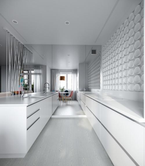 Дизайн - проект квартиры для семьи с ребенком. 03