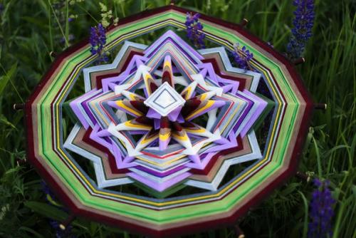 Лот: 12-ти лучевая мандала Раскрытие Сердца. 03