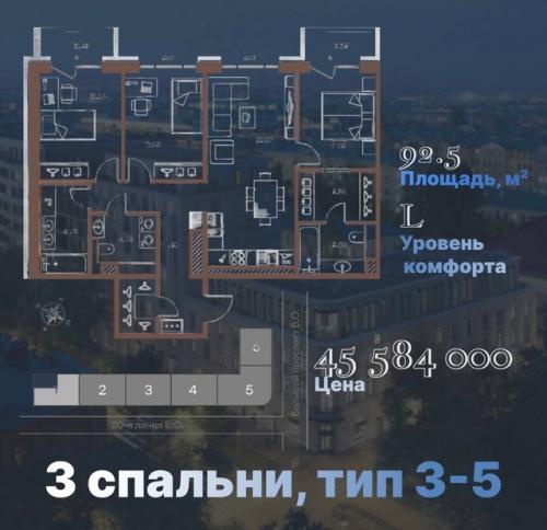 Каждый человек уникален, а в жк большой, 67 уникальна каждая квартира! 03