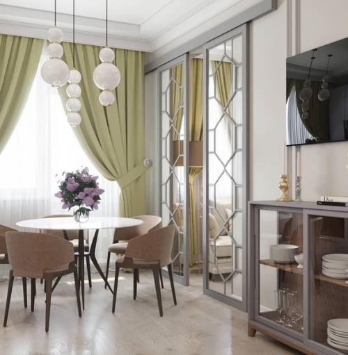 Двухкомнатная квартира в стиле современной классики. 07