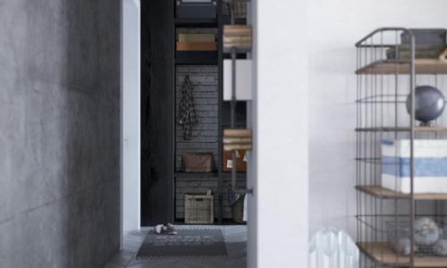 Парижский Loft. Квартира создавалась для молодого человека 20 лет - сына заказчика. 07 Парижский Loft. Квартира создавалась для молодого человека 20 лет - сына заказчика. 07