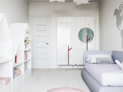 Дизайн - проект квартиры для семьи с ребенком. 05