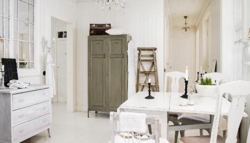 Стильный интерьер дома с винтажными элементами. 04