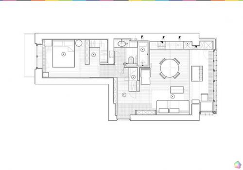 Квартира площадью 50 кв. 09