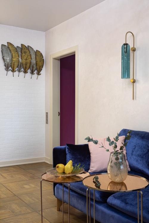 Дизайн кухни гостиной с присоединённой лоджией специфичненько. 07