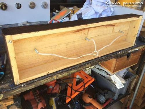 Светильник для барной стойки своими руками. 07