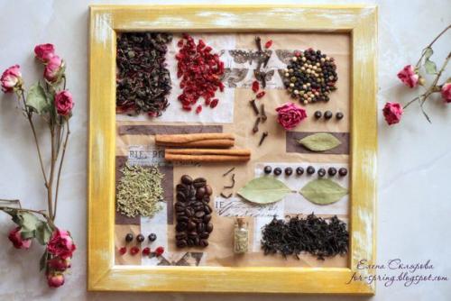 Мастер класс Ароматный Коллаж для кухни. 09