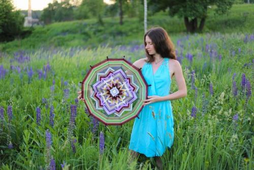 Лот: 12-ти лучевая мандала Раскрытие Сердца. 05