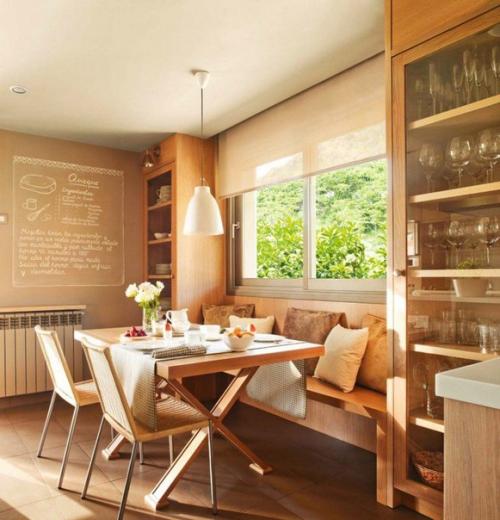 Деревянная кухня: кухонная мебель под Дерево. 05