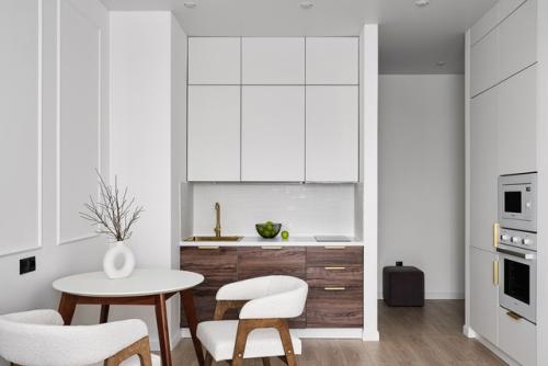 Интерьер однокомнатной квартиры 34, 5 кв. 01