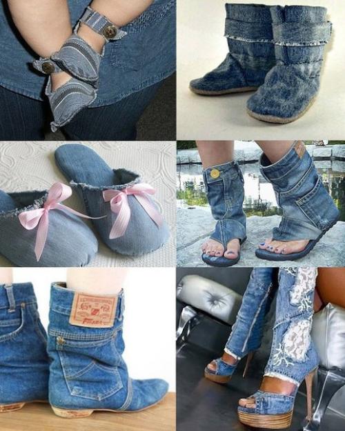 Не выбрасывайте старые джинсы! 05