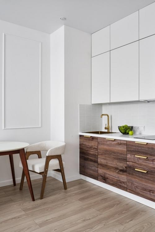 Интерьер однокомнатной квартиры 34, 5 кв. 02