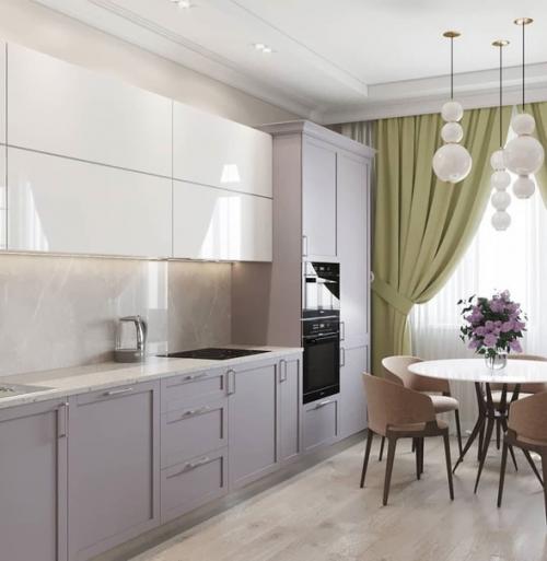 Двухкомнатная квартира в стиле современной классики. 09