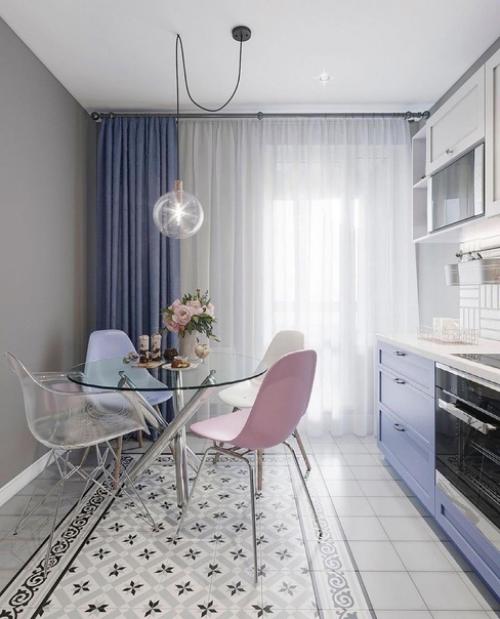 Виктория гo лова представляет вам частичку интерьера квартиры в прекрасном нежно-голубом стиле. 03