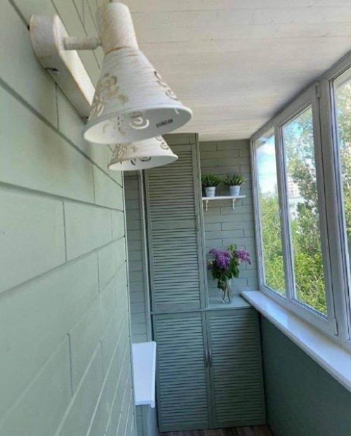 Бюджетное оформление балкона. 03