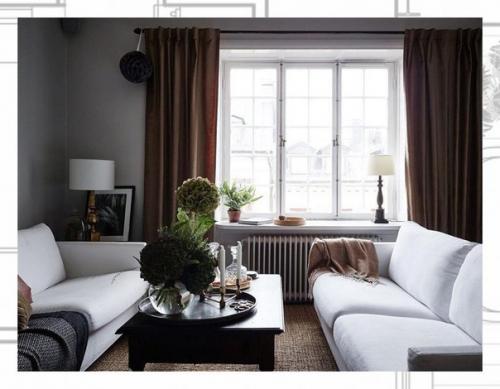 Темный цвет стены. 04