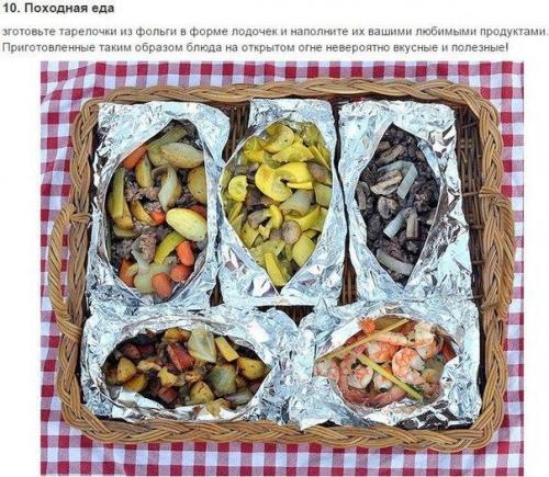 9 неожиданных применений обычной пищевой фольги.

