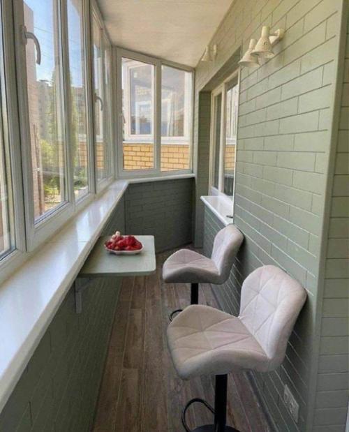 Бюджетное оформление балкона. 02