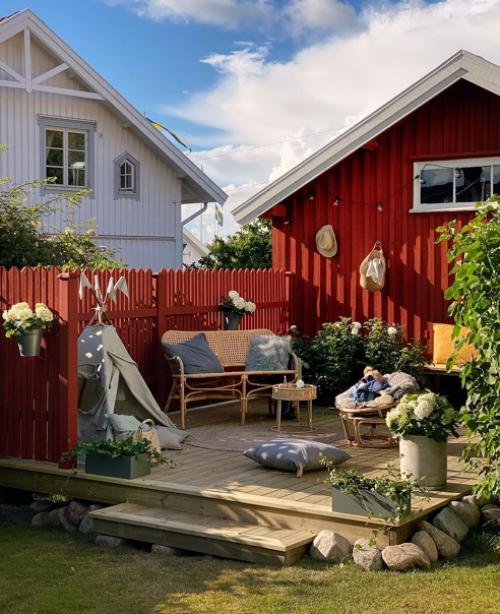 Темой этого дома является природа, за цветовую основу которого был взят зелёный и коричневый цвета. 08