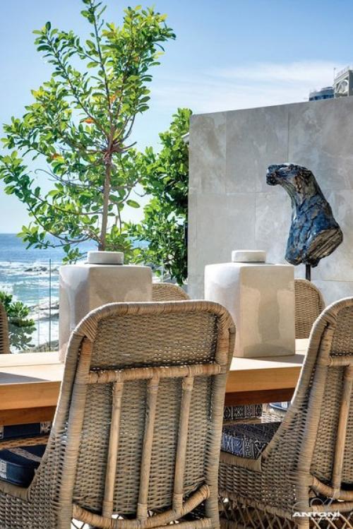 Особняк на берегу океана в пригороде Кейптауна. 01