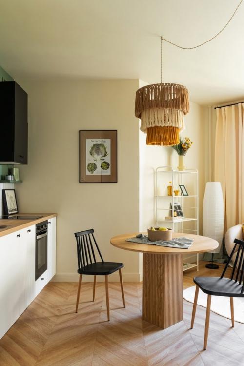 Яркий интерьер квартиры - студии 35 м 2 (38, 8 м 2 с лоджией) в Мытищах, мо. 06