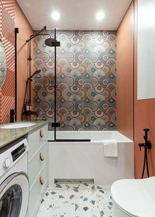 Яркая однушка с функционалом двушки в Казани. 08