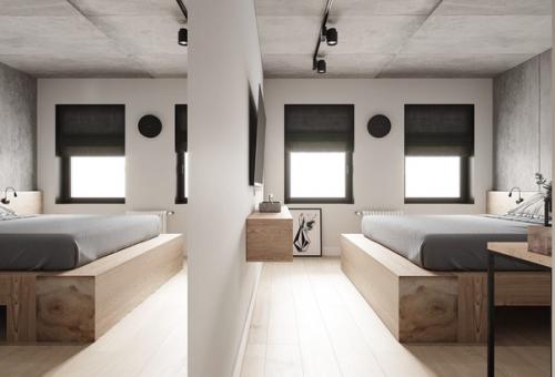 Ещё одна симпатичная спальня. 02