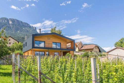 Реставрация старого здания в коммуне кальдаро - сулла - страда - дель - вино на севере Италии. 01