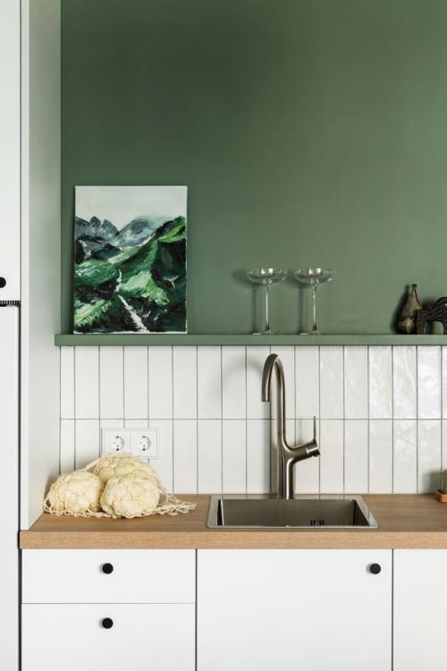 Яркий интерьер квартиры - студии 35 м 2 (38, 8 м 2 с лоджией) в Мытищах, мо. 04