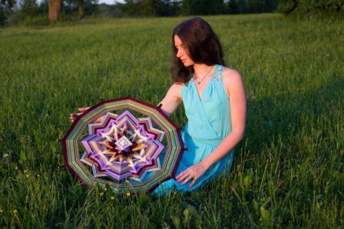 Лот: 12-ти лучевая мандала Раскрытие Сердца. 02